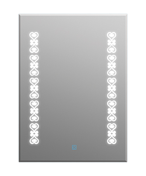 แสงนุ่มนวล 50 / 60Hz กันน้ำเซ็นเซอร์สัมผัสอัจฉริยะคุณภาพสูงไฟ LED เปลี่ยนสีกระจกห้องน้ำอัจฉริยะ JH-D910