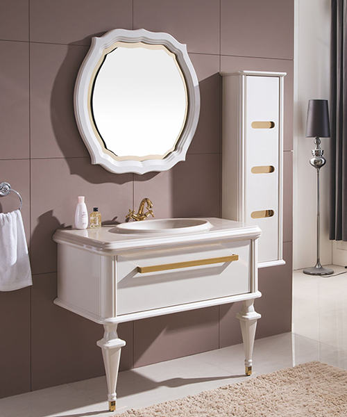 ตู้ห้องน้ำ hot Sale Modern Style Bathroom Luxury Shower Room Cabinet With Mirror Cabinet JH-P01515